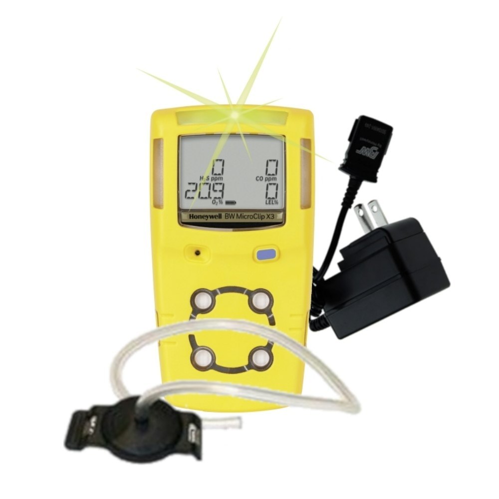 Portable Multi Gas Honeywell Multi-Gas Detectors, Model: Gasalert Microclip X3