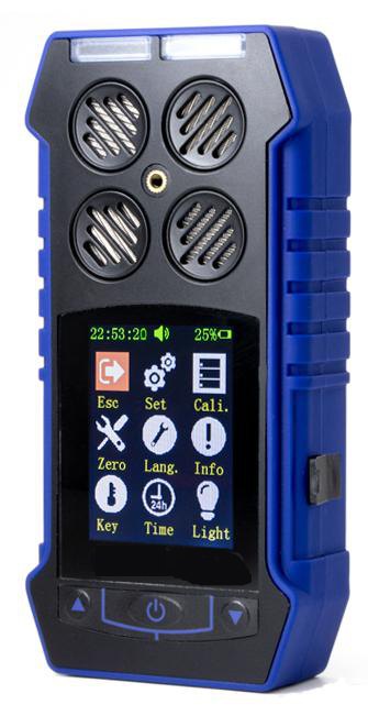 Portable Multi Gas Detector, 3.7 V Dc