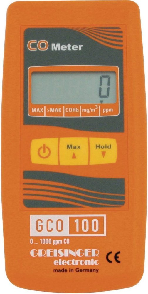 Carbon Monoxide Meter - GCO 100 Greisinger, 155 G