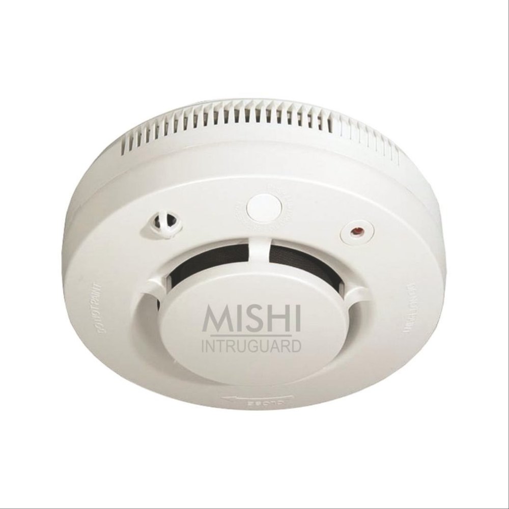 Photoelectric ABS Plastic Mishi Wireless Smoke Detector