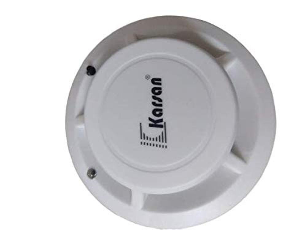 Karsan 9v Battery Wireless Smoke Detector, For Office Buildings