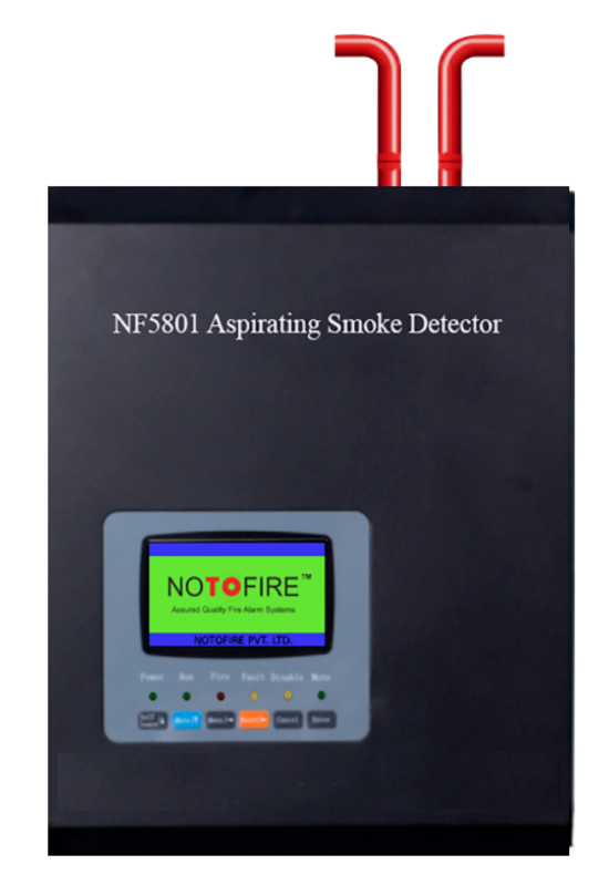 Electric Optical Notofire NF5801 Aspirating Smoke Detector, For Office Buildings, Size: 290x125x350 mm(lxwxh)