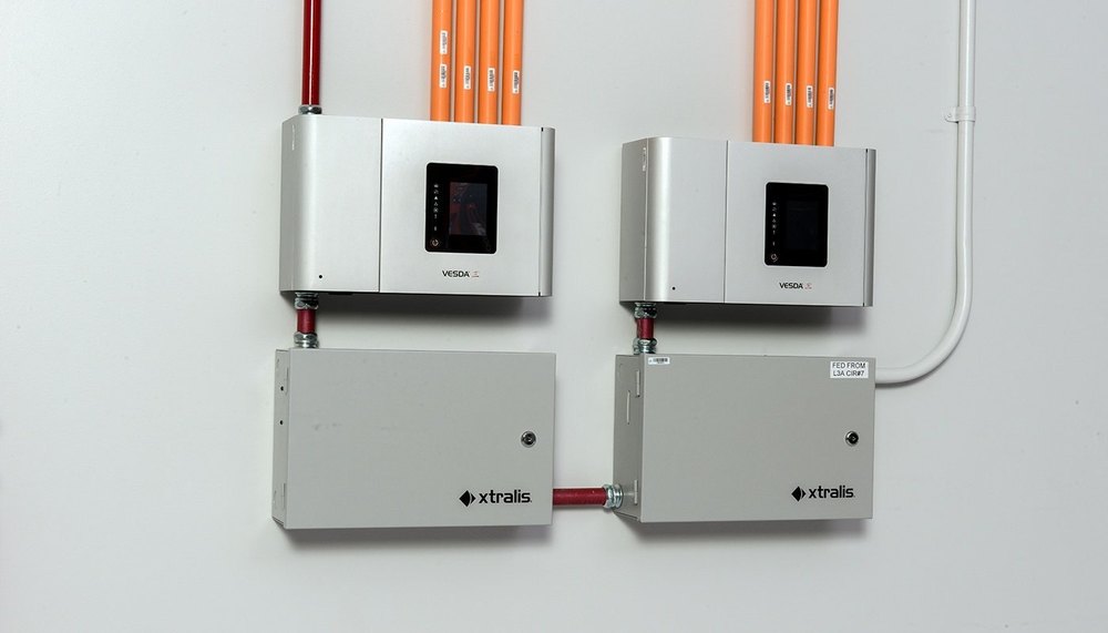 Optical Air Sampling Smoke Detection System