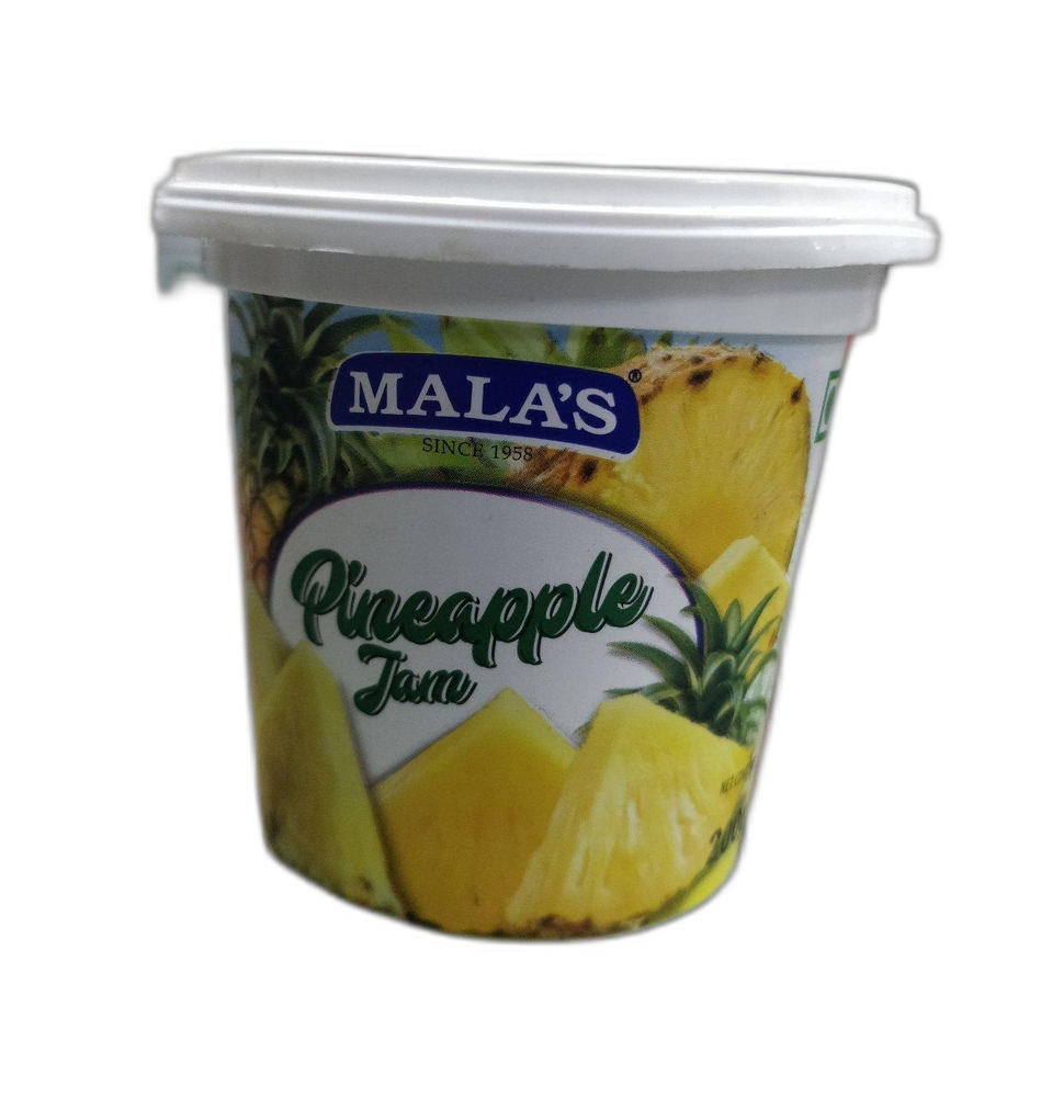 Jelly Yellow Mala\'S Pineapple Jam, Tasty, Packaging Size: 200 Gm