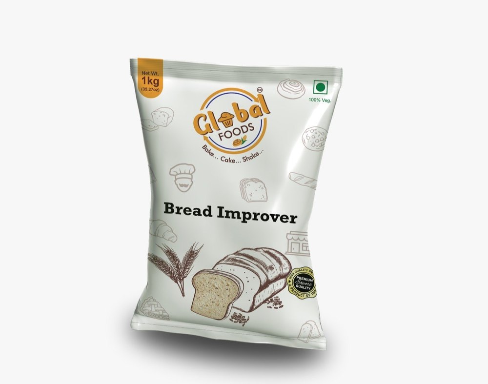 Bakeflo White Egg Less Bread Improver For Bakery, Powder, Packaging Size: 1kg And 20kg