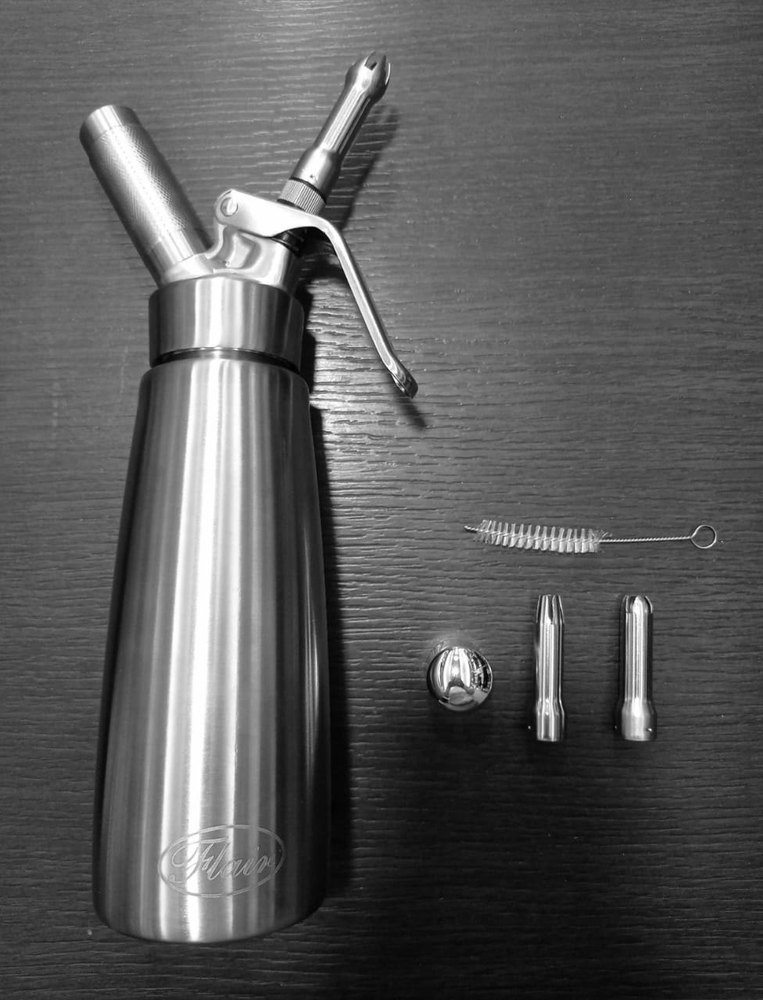 Flair Stainless Steel Cream Whipper 500 ML, For Restaurant
