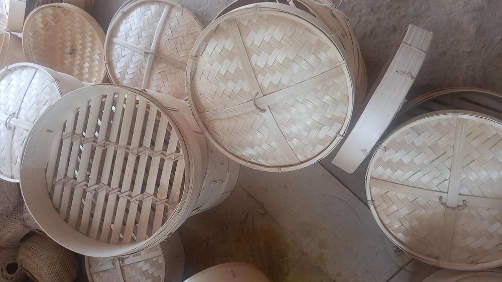 Bamboo Dim Sum Steamer, Capacity: 500 Piece Per Month