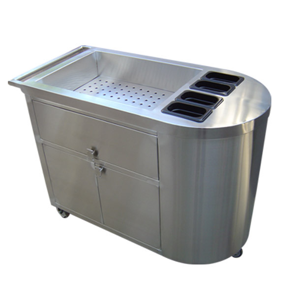 Stainless Steel Dim Sum Trolley