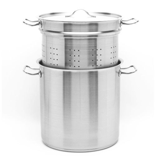 Avon Round Stainless Steel Pasta Steamer, For Steaming, For Hotel, Restaurant