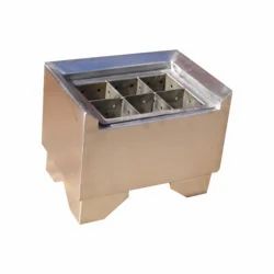 SS 304 Grade Spoon Sterilizer, For Commercial, Capacity: Depends