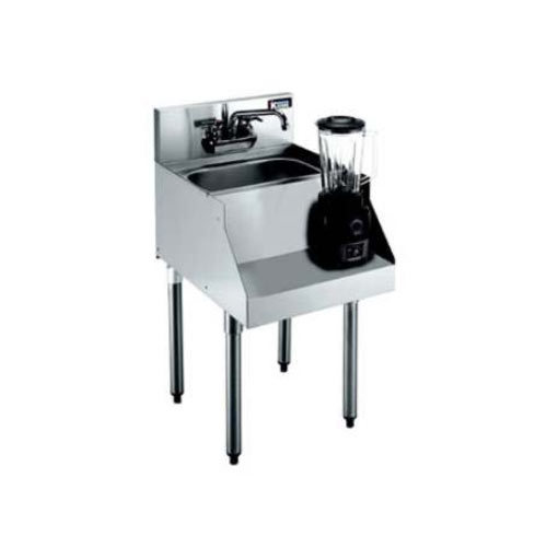 Stainless Steel Blender Station With Sink