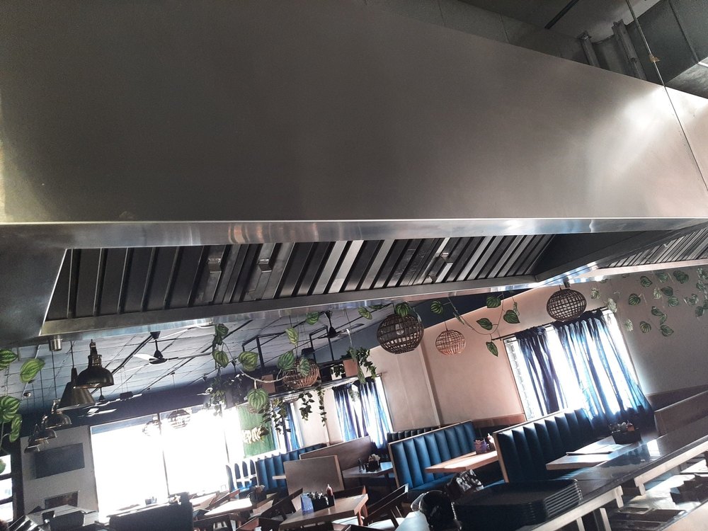 Wall & Ceiling Electronic Control Commercial Kitchen Exhaust System, For Restaurant & Hotel, 1 Hp