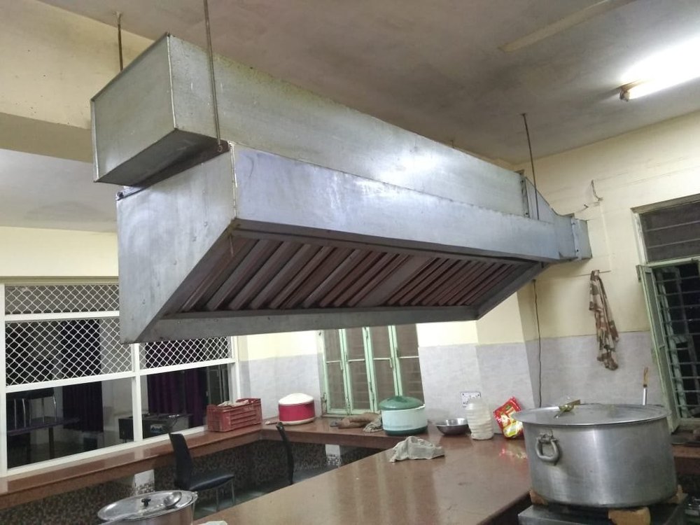 Wall Mounted SS Kitchen Exhaust Hood