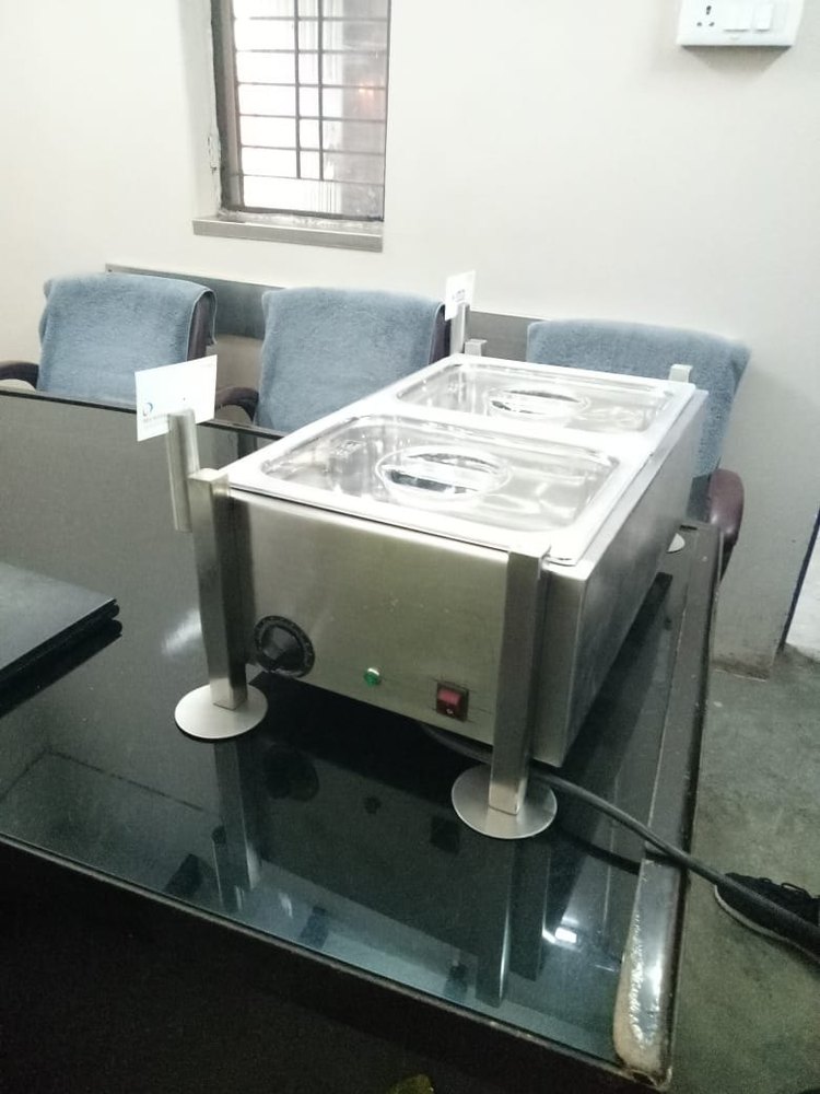 Stainless Steel Table Top Bain Merie, For Office Canteens