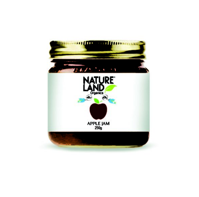 Nature Land Organics Apple Jam