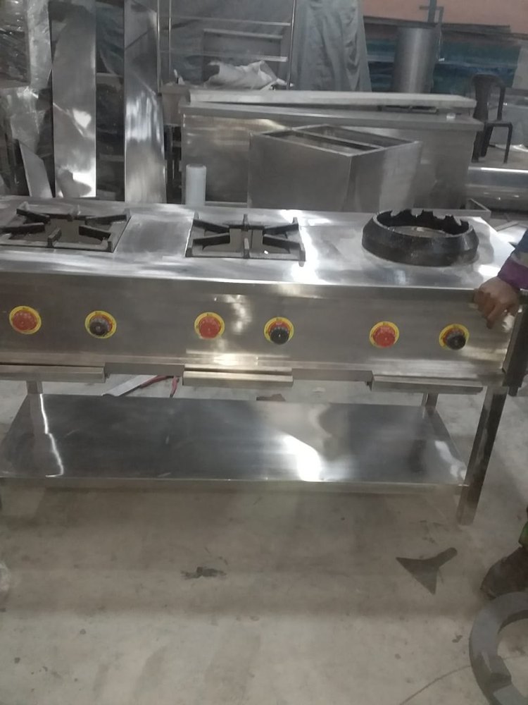 For Hotel Indian Chinese Gas Range