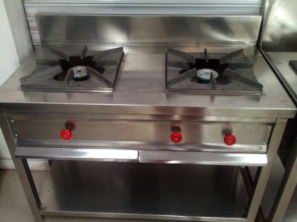 For Rasturent / Hotel / Industrial Two Burner Gas Range
