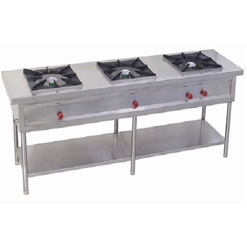Stainless Steel Commercial Gas Range