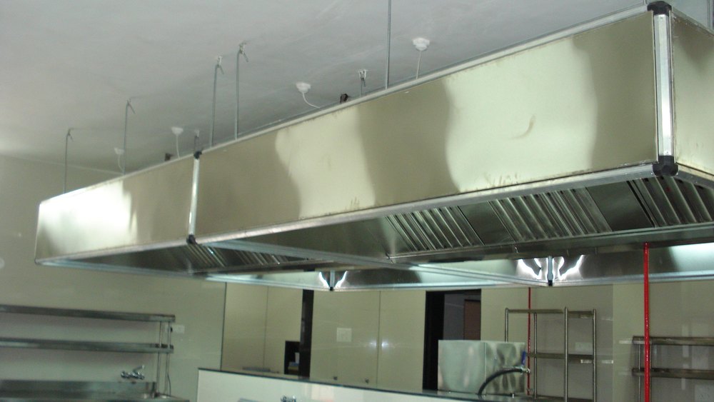 Electric Stainless Steel Commercial Kitchen Exhaust Hood