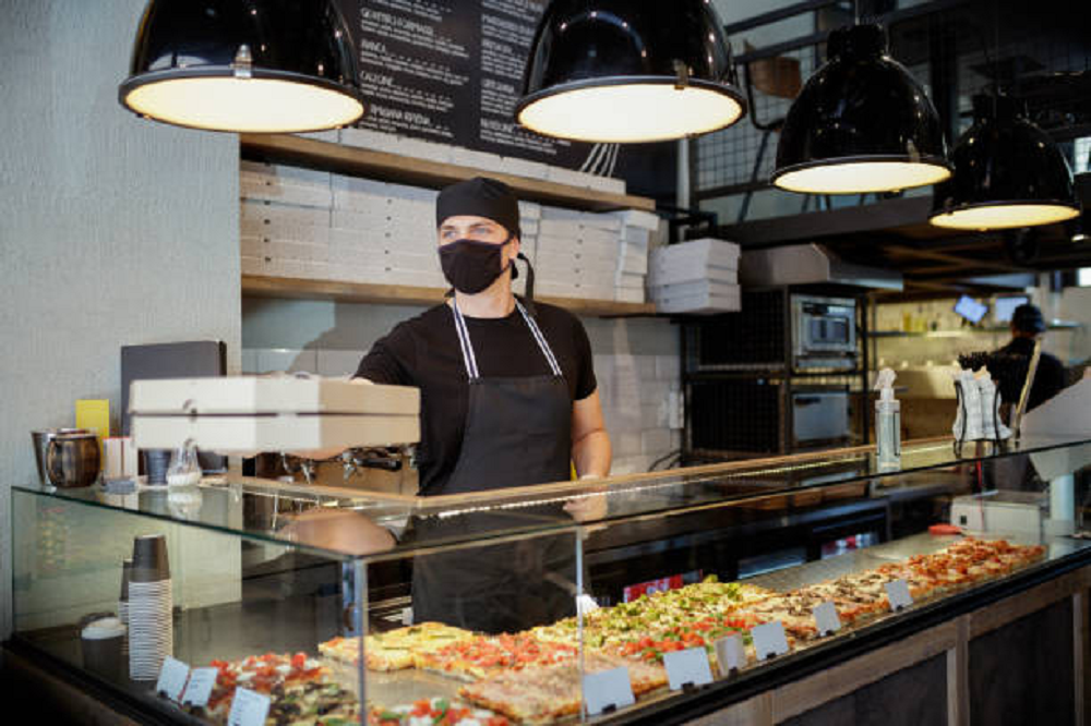For Restaurant Pizza Preparation Counter