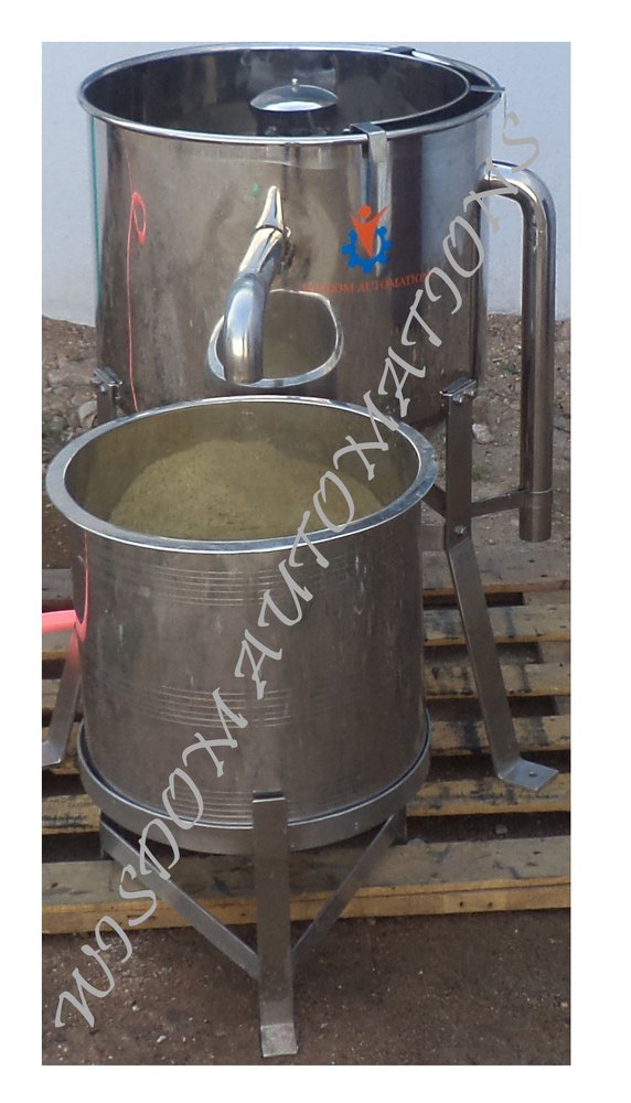 Wisdom Rice Washer, Capacity: 20kgs/Batch