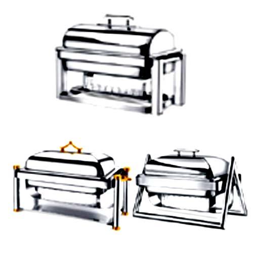 Stainless Steel Silver Lift Top