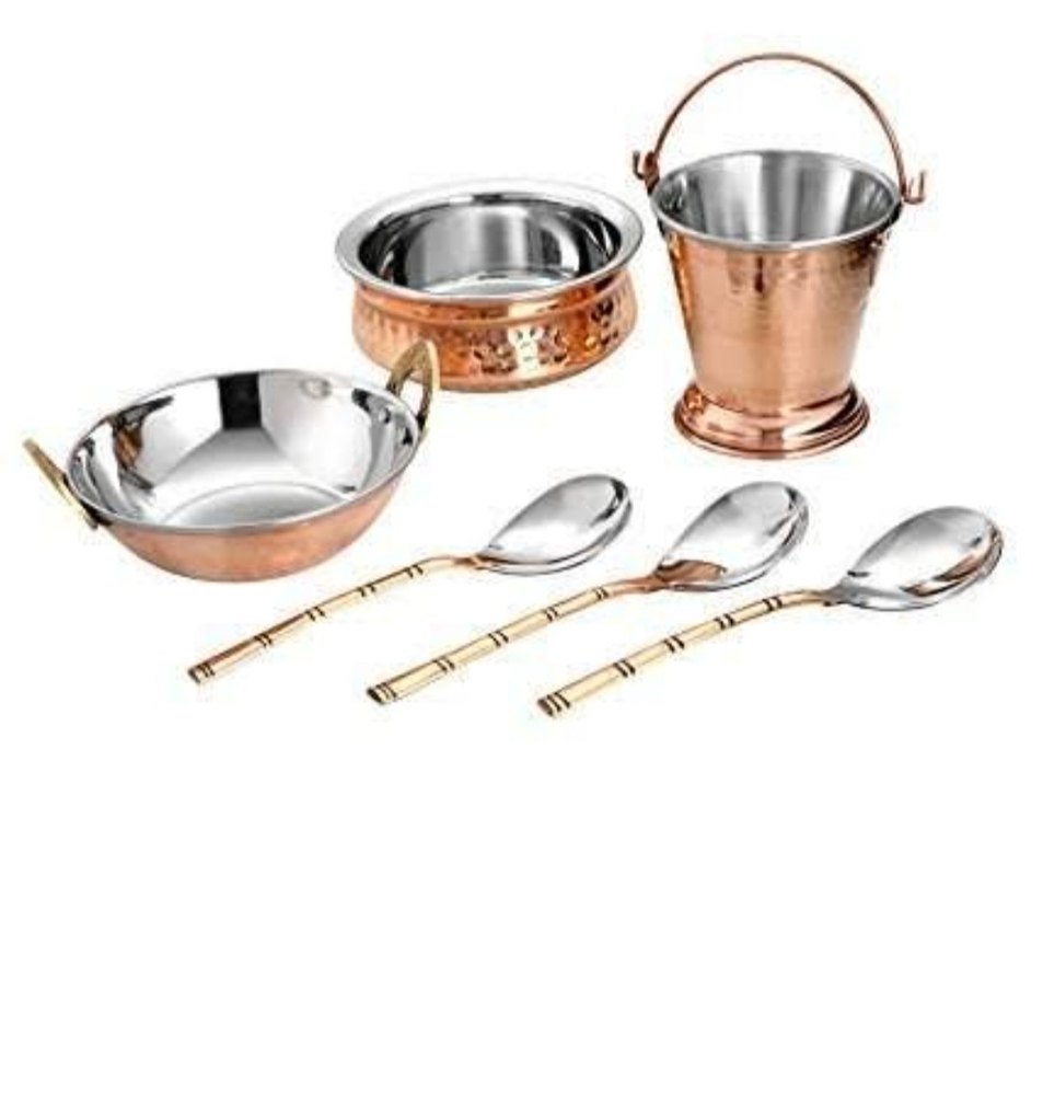 Copper Restaurant Service Utensils