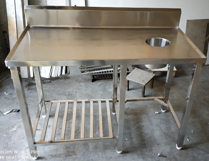 For Restaurant Ss Soiled Dish Landing Table