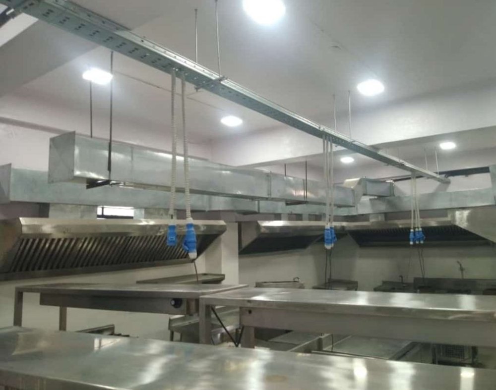 For Restaurant Skin Type SS Exhaust Hood