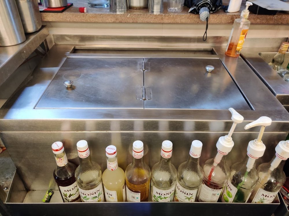 Stainless Steel Ice Storage Bin