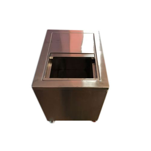 SS Mobile Ice Bin