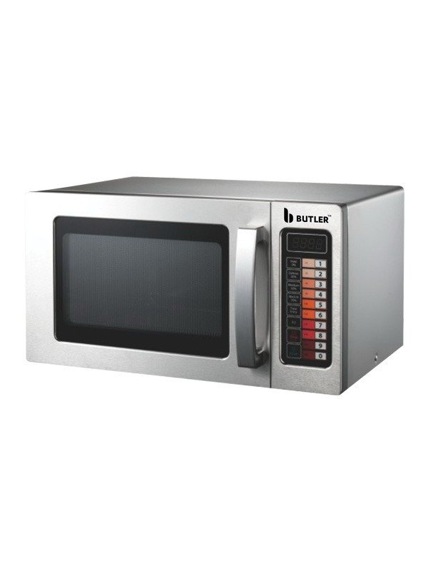 Stainless Steel Square Butler Commercial Microwave Oven, Capacity: 25Ltr
