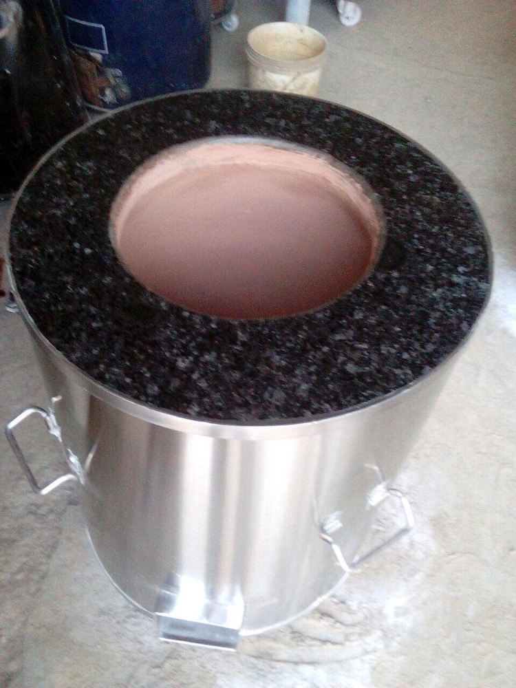 SS MS Round Tandoor, For home, Capacity: 100 Litre