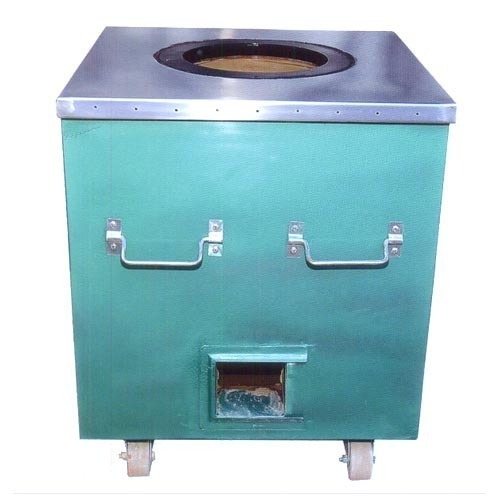 Square MS With SS Top Tandoor, For Commercial, Capacity: 100 L