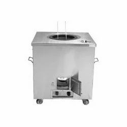 Stainless Steel Square Coal Tandoors, For Hotel img