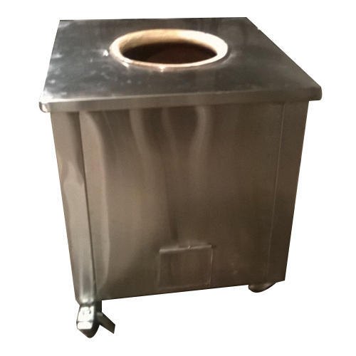 Stainless Steel Square SS 202 Tandoor Bhatti