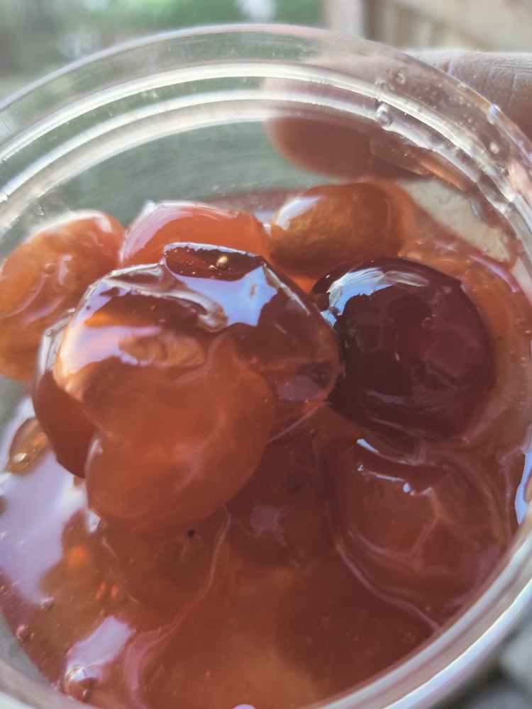 Dark Red Karonda Murabba organic, Packaging Size: 500 G