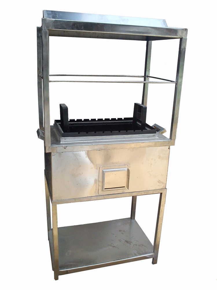 Stainless Steel Rectangular Bar Square Tandoor, For Commercial