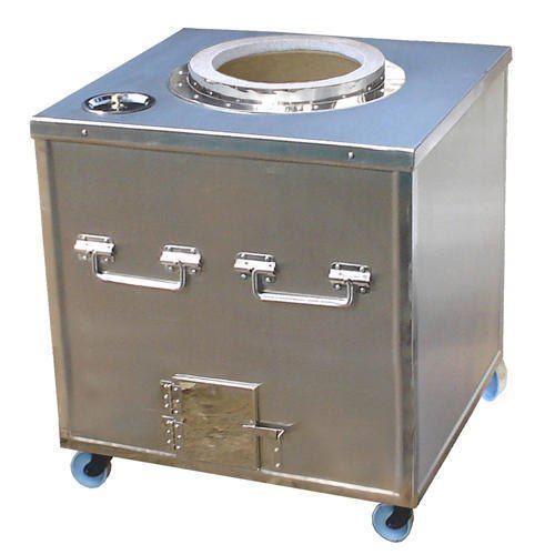 Stainless Steel Square Tandoor, For Commercial