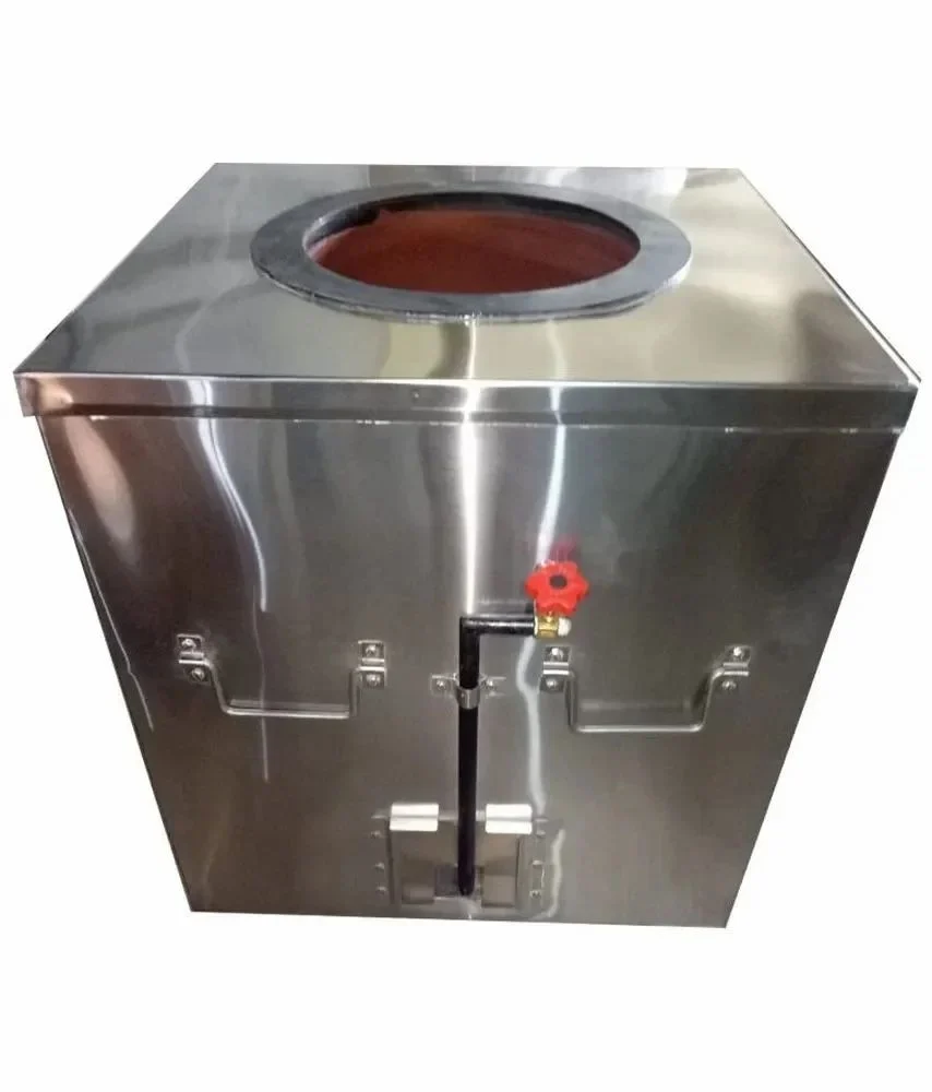 Gas Square Drum Tandoor, For Restaurant