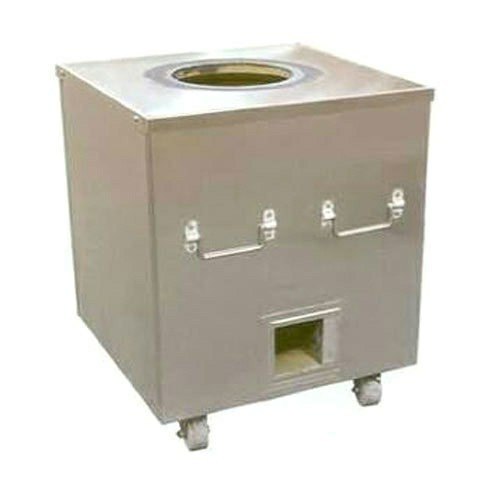 Nature Aqua Square Stainless Steel Tandoor for Restaurant