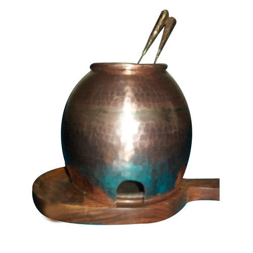 Round Brass Tandoor