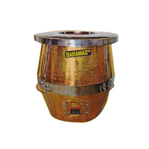 Round Brass Tandoor