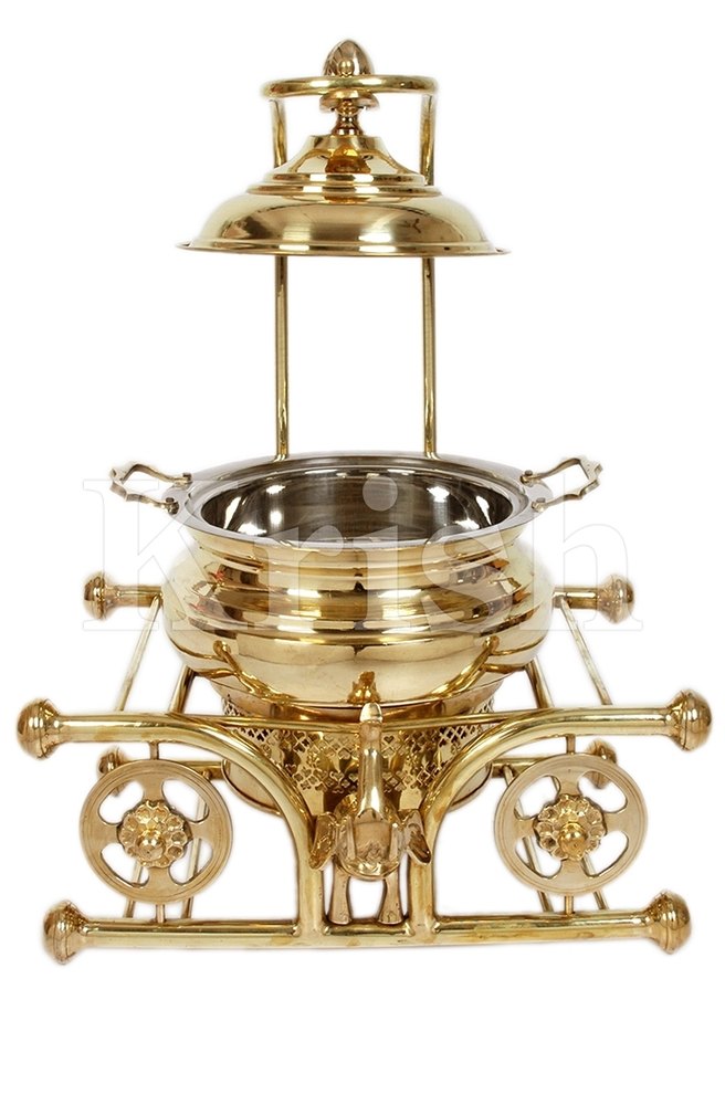 Round Antique Paradise Chaffing Dish, For Hotel
