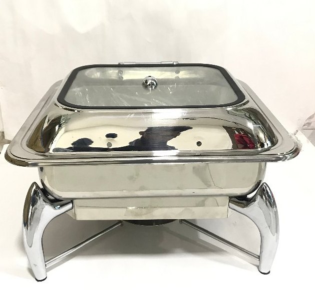 Stainless Steel HYDRAULIC CHAFING DISH, For Hotel