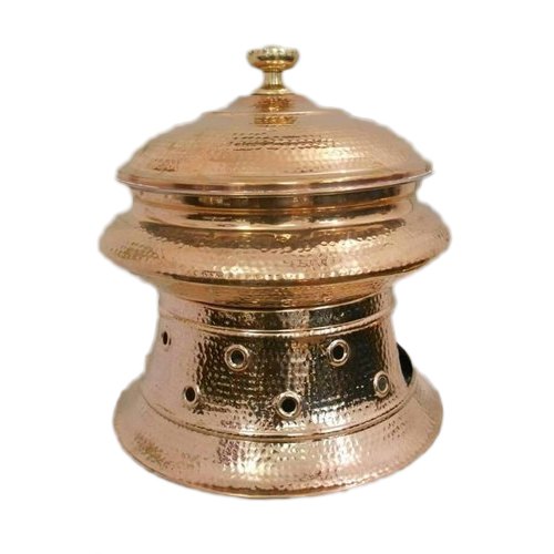 Brown Antique Copper Chafing Dish, Capacity: 2-5 Litre