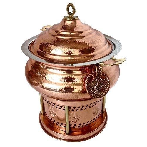 Antique Copper Chafing Dish, For Home, Banquet