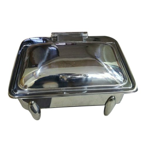 Rectangular Stainless Steel Hydraulic Chafing Dishes, Material Grade: SS 302, Capacity: 10 Litre