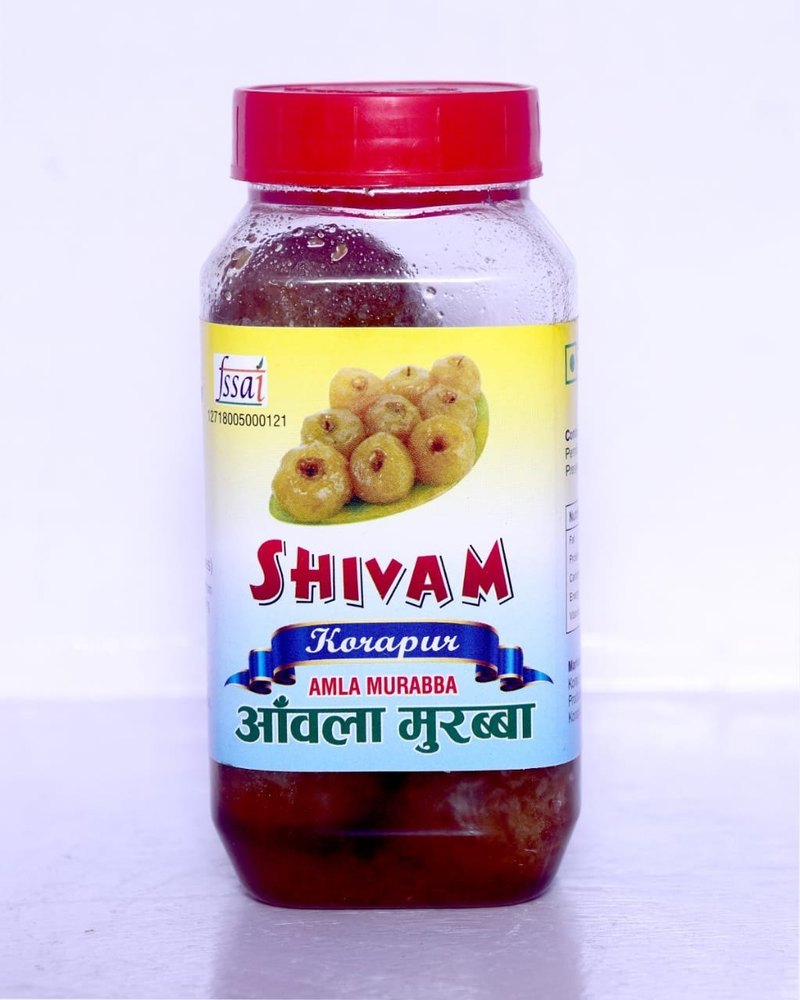 Preserve Class -2 Organic Amla Murabba, Packaging Type: Plastic Jar