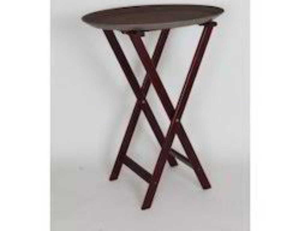 Brown Round Tray jack wood, For Restaurant